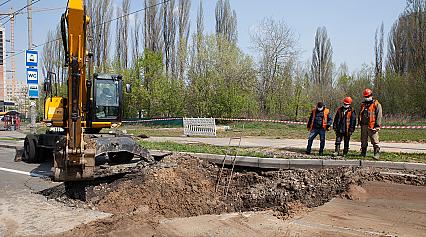 Ліквідація аварій на вул. В.Гетьмана, 27 та Кловскому узвозі, 14