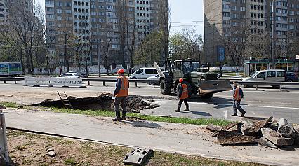 Ліквідація аварій на вул. В.Гетьмана, 27 та Кловскому узвозі, 14