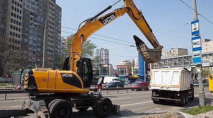 Ліквідація аварій на вул. В.Гетьмана, 27 та Кловскому узвозі, 14