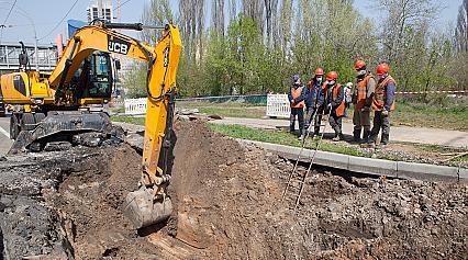 Ліквідація аварій на вул. В.Гетьмана, 27 та Кловскому узвозі, 14