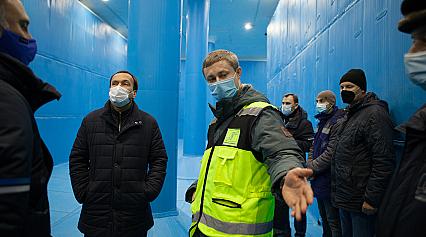 Петро Пантелеєв відвідав Дніпровську водопровідну станцію
