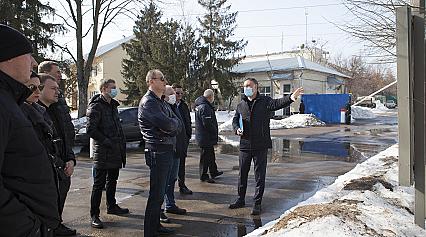 Зустріч з депутатами на Дніпровській водопровідній станції 25.02.2021