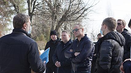 Зустріч з депутатами на Дніпровській водопровідній станції 25.02.2021