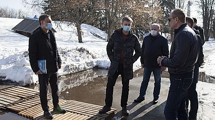 Зустріч з депутатами на Дніпровській водопровідній станції 25.02.2021
