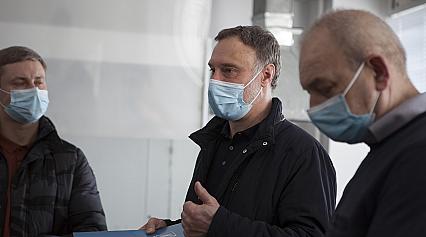 Зустріч з депутатами на Дніпровській водопровідній станції 25.02.2021
