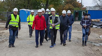 Петро Пантелеєв проінспектував хід робіт з будівництва НСПП БСА