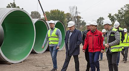 Петро Пантелеєв проінспектував хід робіт з будівництва НСПП БСА