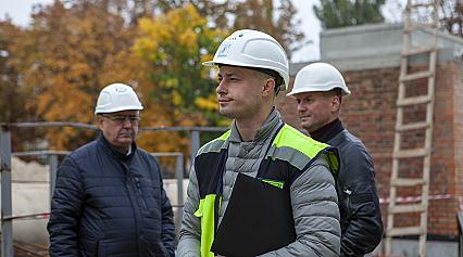 Петро Пантелеєв проінспектував хід робіт з будівництва НСПП БСА