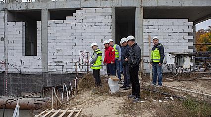 Петро Пантелеєв проінспектував хід робіт з будівництва НСПП БСА