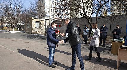 У Київводоканалі привітали водіїв з Днем автомобіліста і дорожника