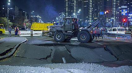 Київводоканал оперативно ліквідував аварійну ситуацію на проспекті А.Навої