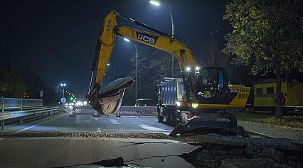Київводоканал оперативно ліквідував аварійну ситуацію на проспекті А.Навої