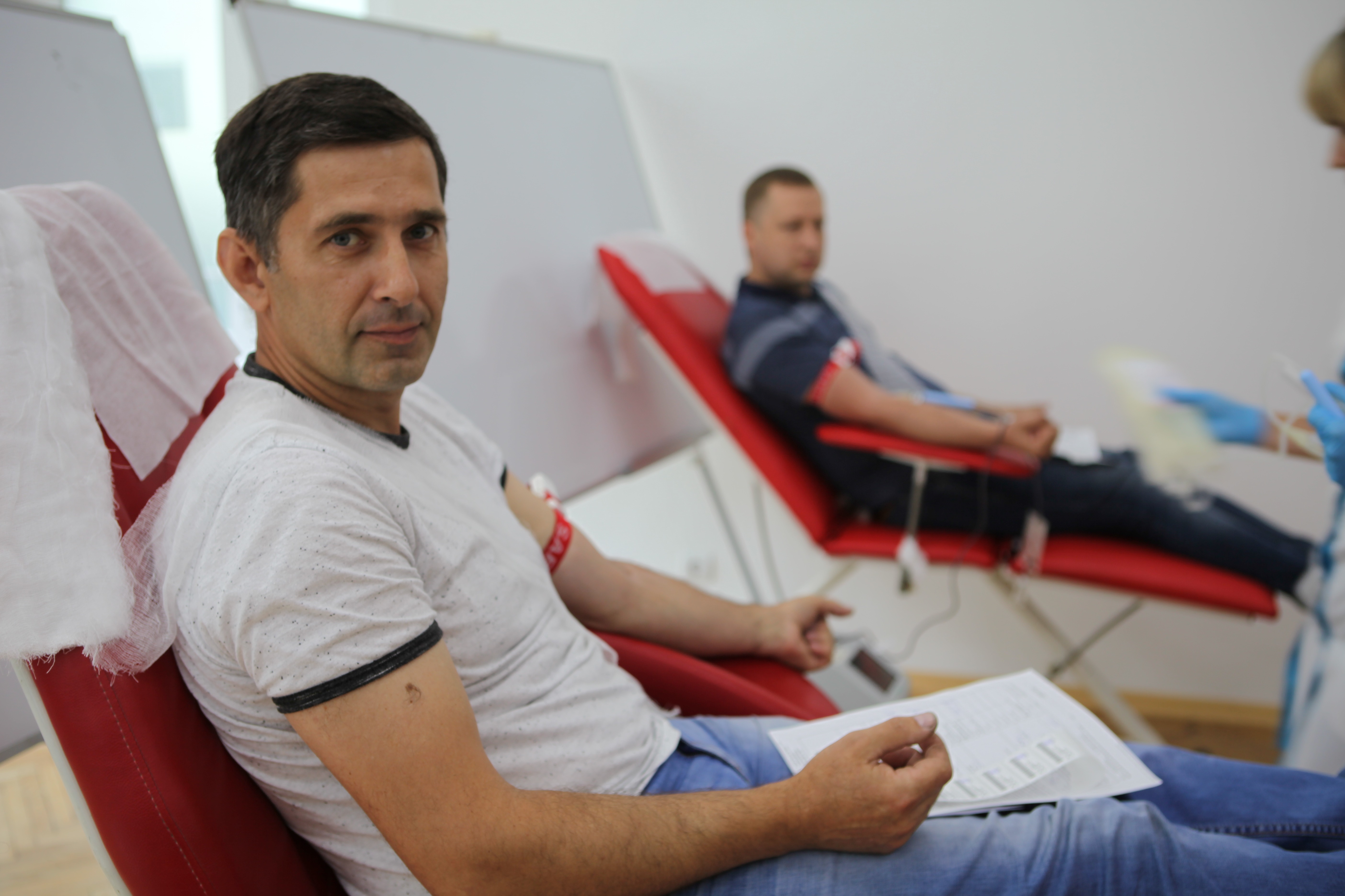 У рамках Дня донора працівники Київводоканалу здали понад 16 літрів крові