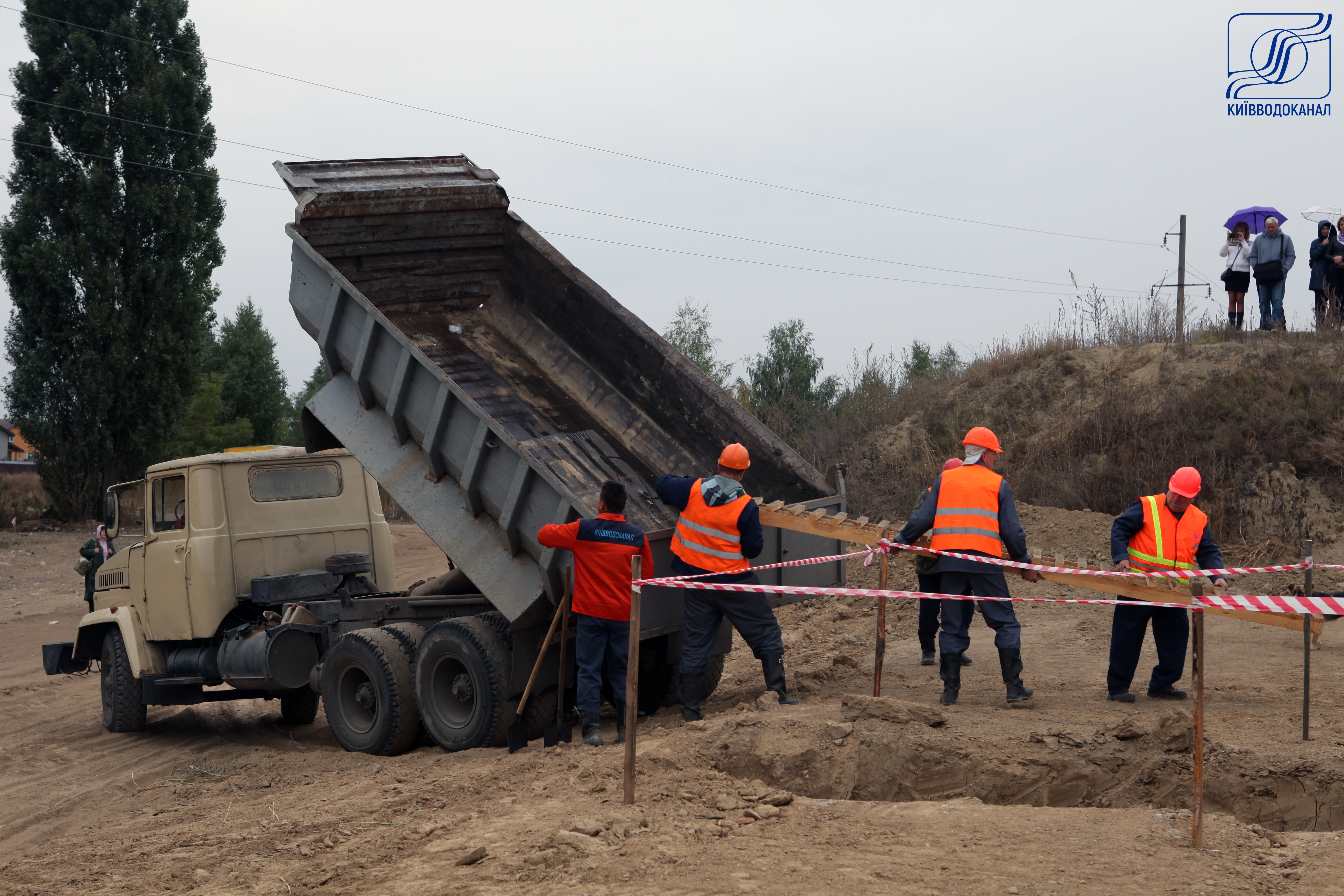 На мулових полях Бортницької станції аерації відбулись показові навчання з питань цивільного захисту