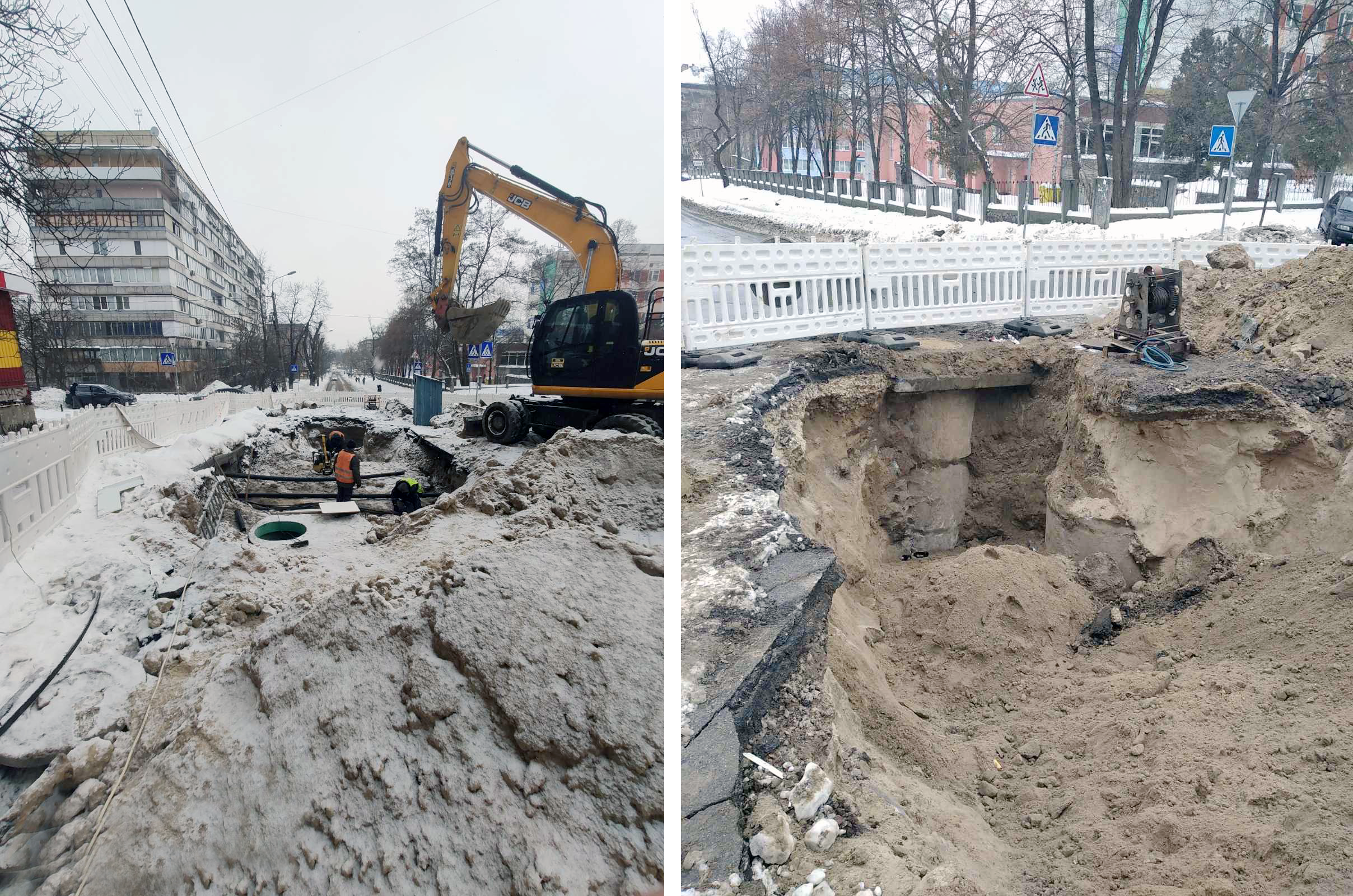 Завершується ремонт колектора по вул. Петропавлівська
