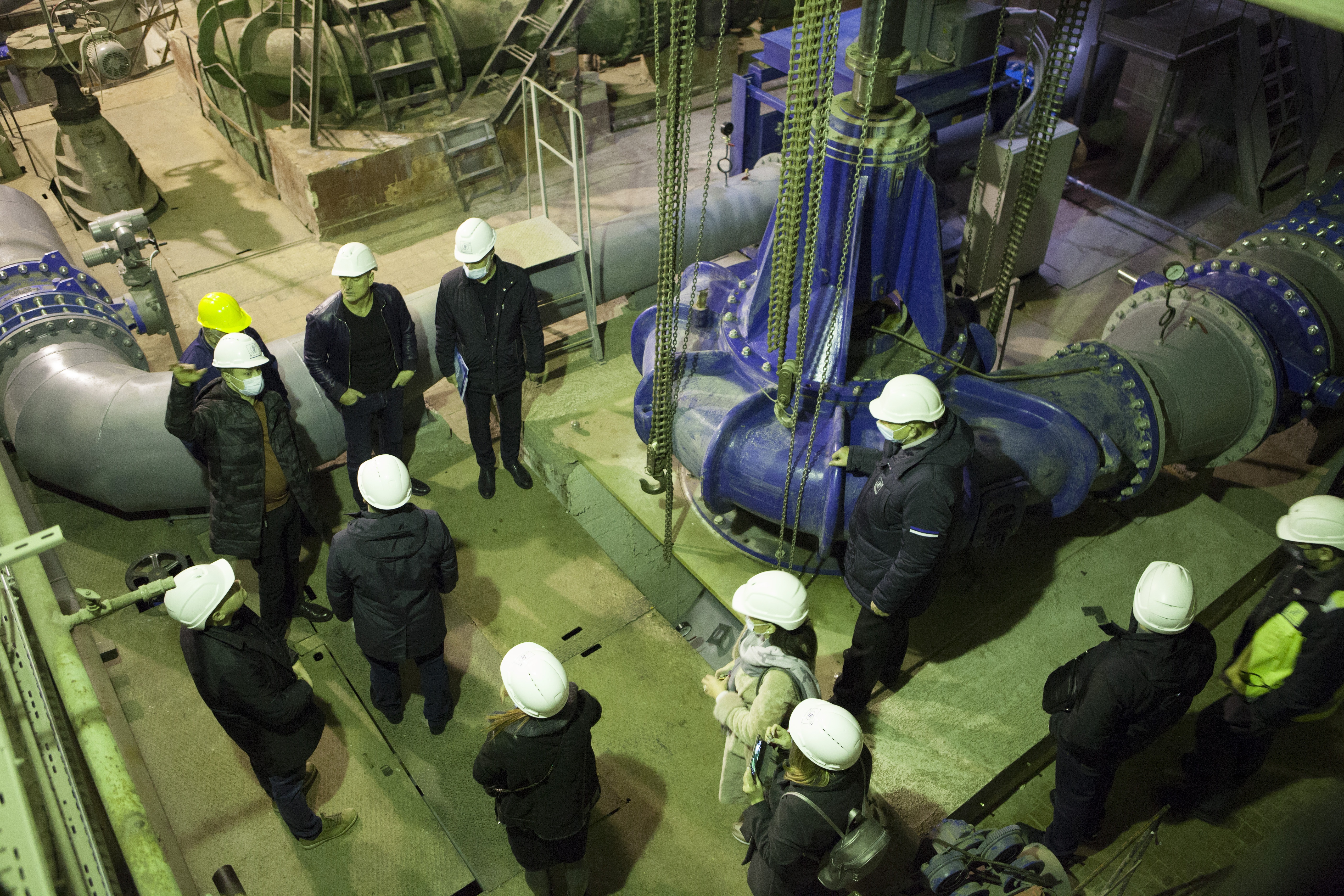 Дніпровську водопровідну станцію відвідали депутати Київради та члени комісії з питань ЖКГ