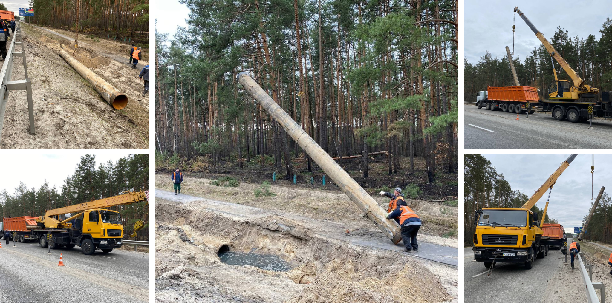 Допомагаємо Ірпіньводоканалу відновлювати водовідведення