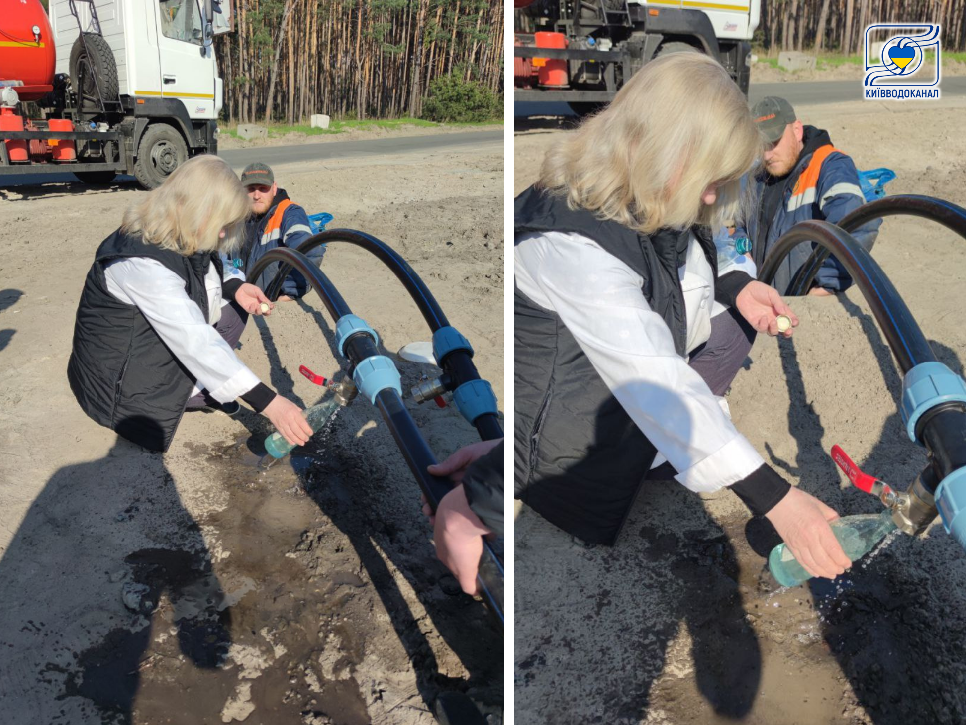 Запущено в роботу водогін з Києва до Ірпеня