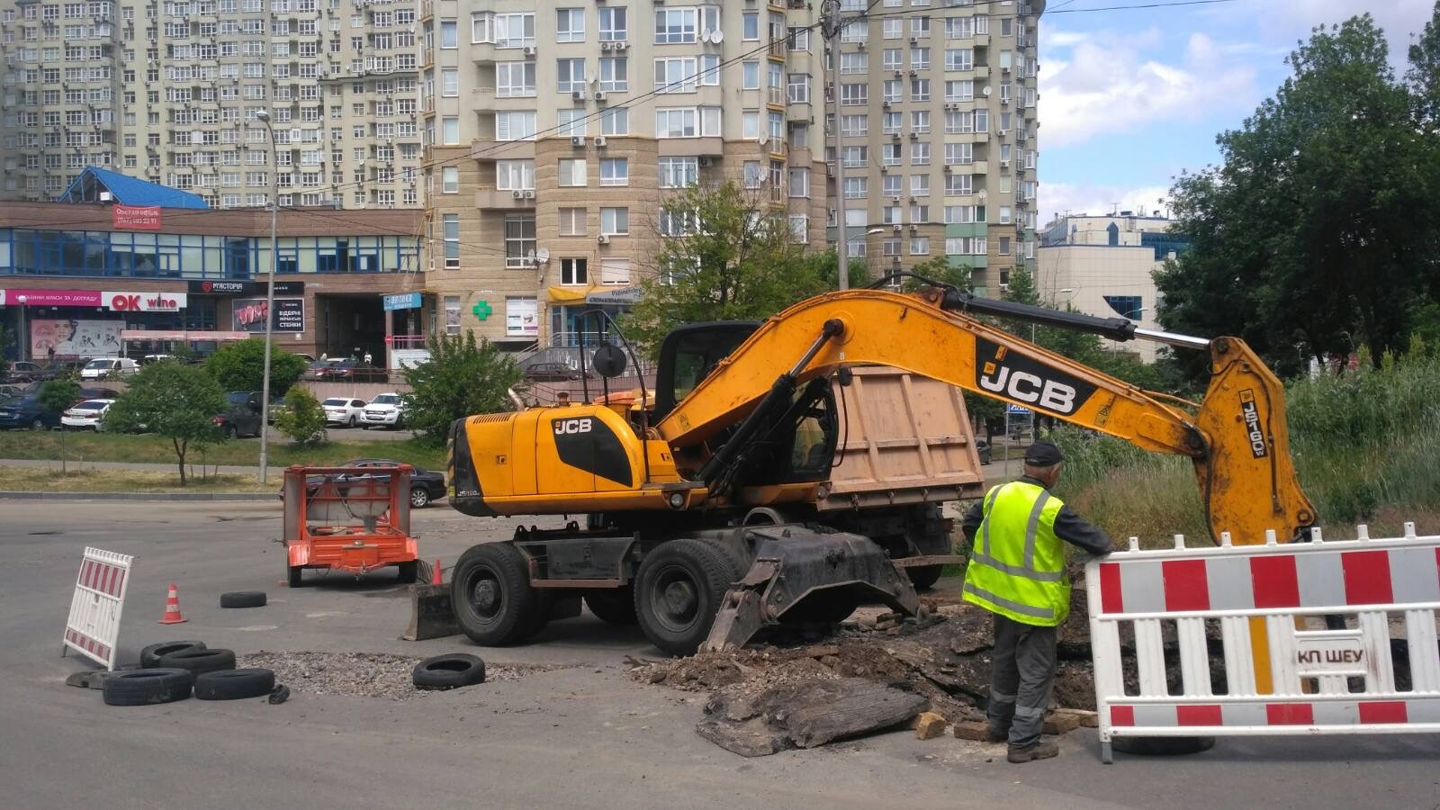 Продовжуємо ремонтні роботи на Оболоні