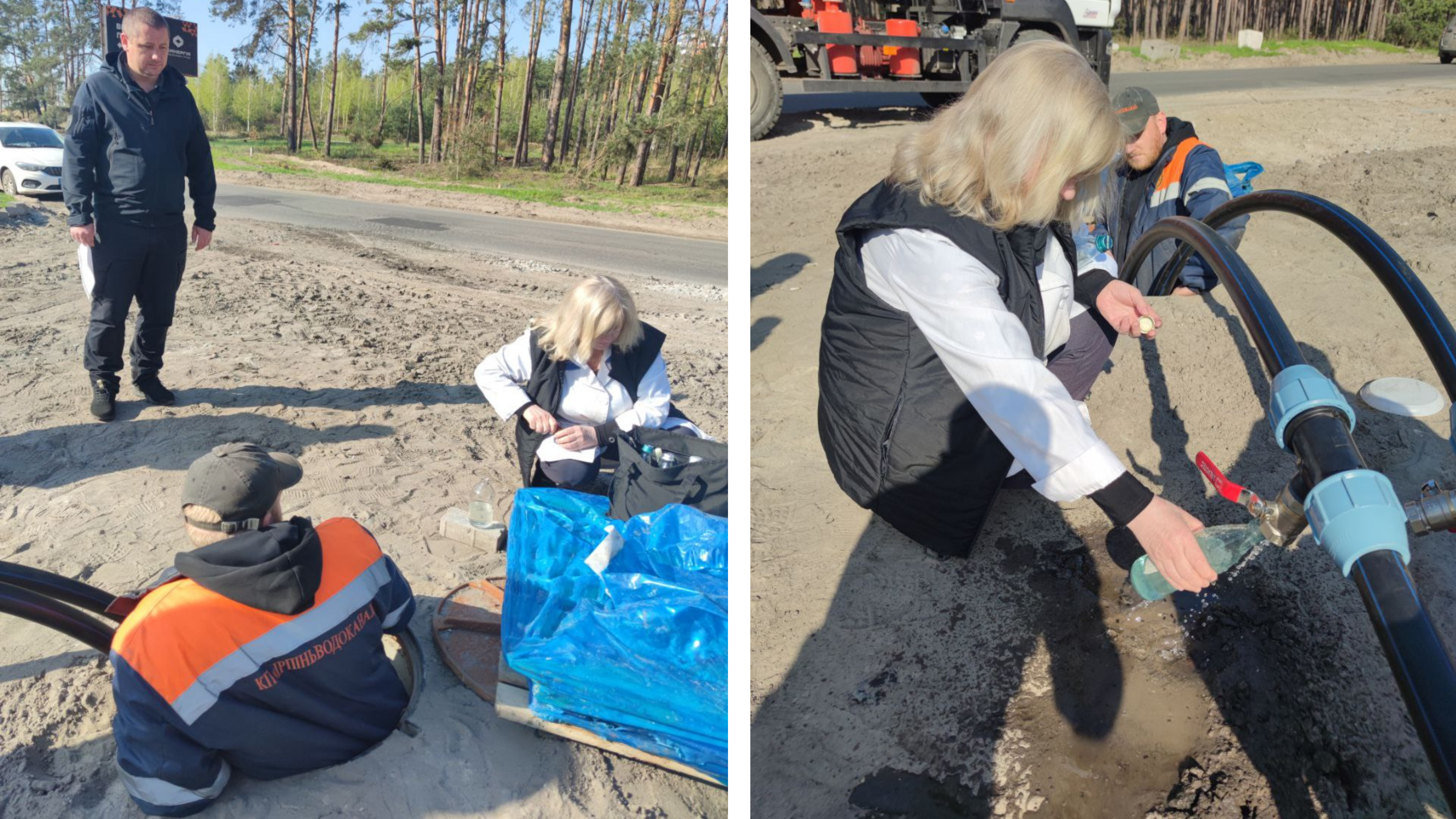 Київводоканал подає до міста Ірпінь безпечну та якісну воду