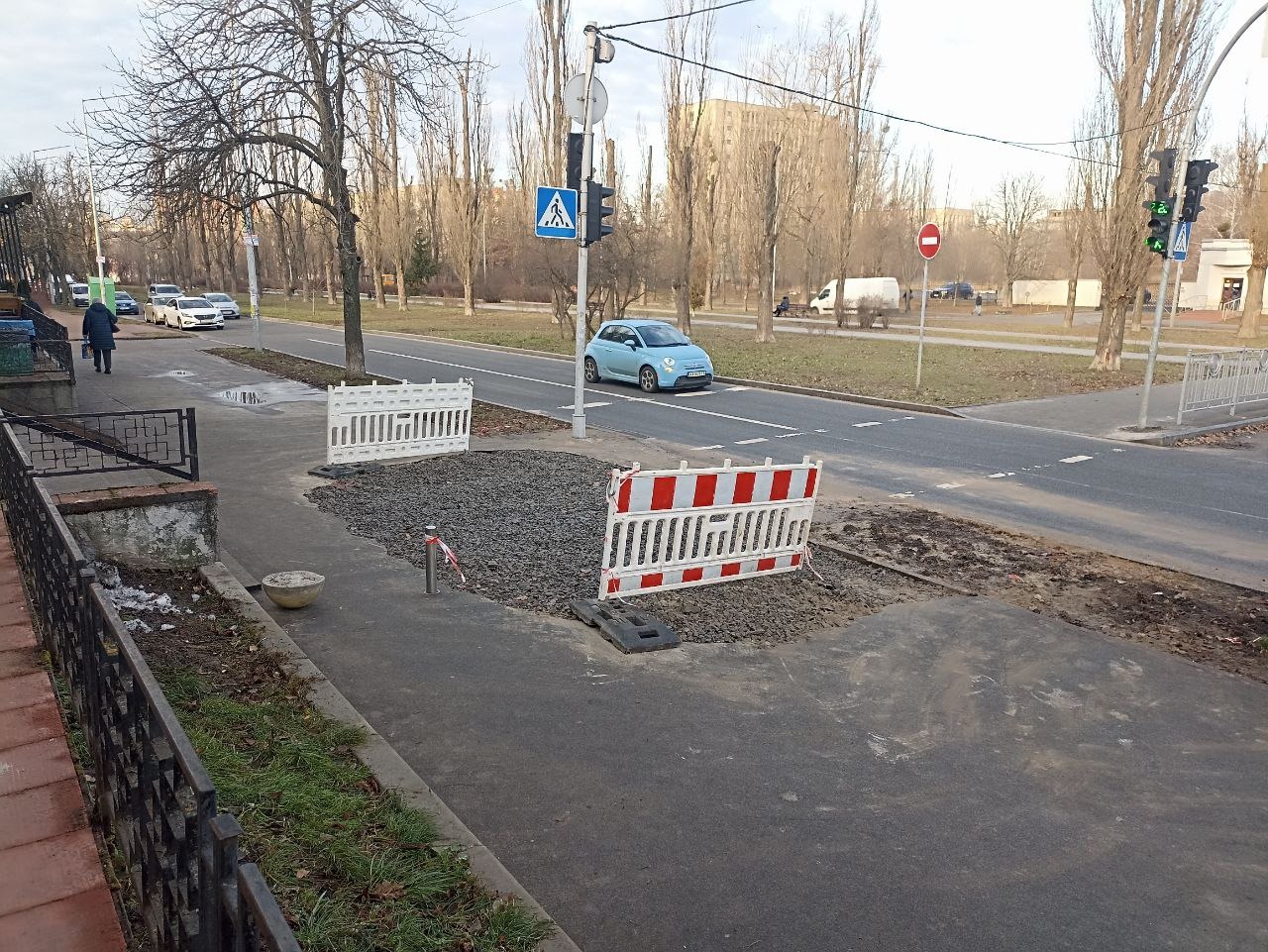 Завершено ремонтні роботи на бульварі Вернадського
