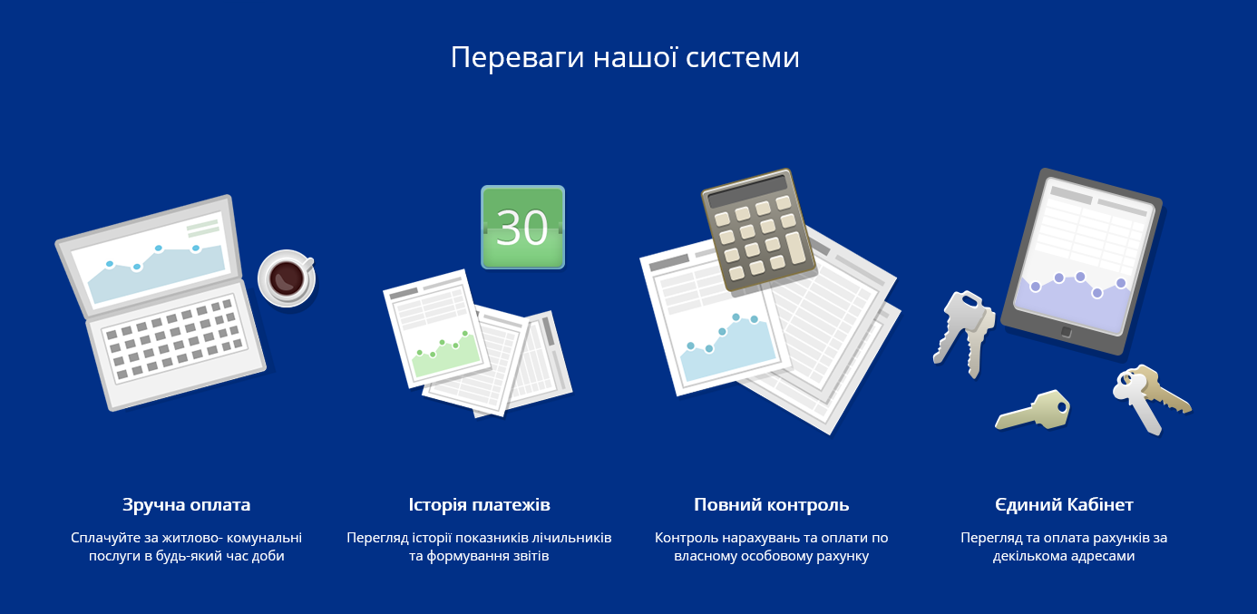 Контролюйте стан свого особового рахунку онлайн в Особистому кабінеті