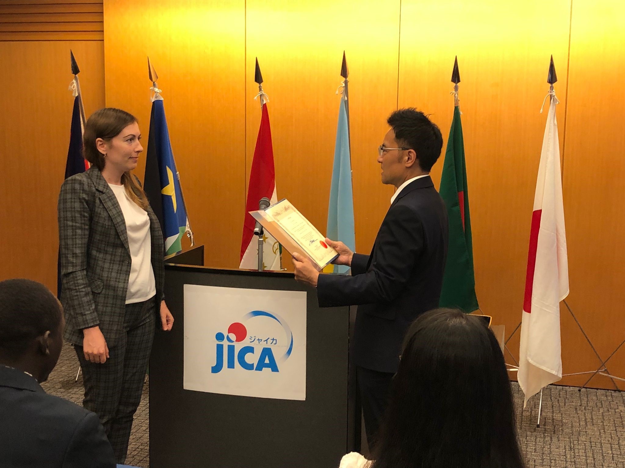 JICA допомагає із навчанням та підготовкою кадрів