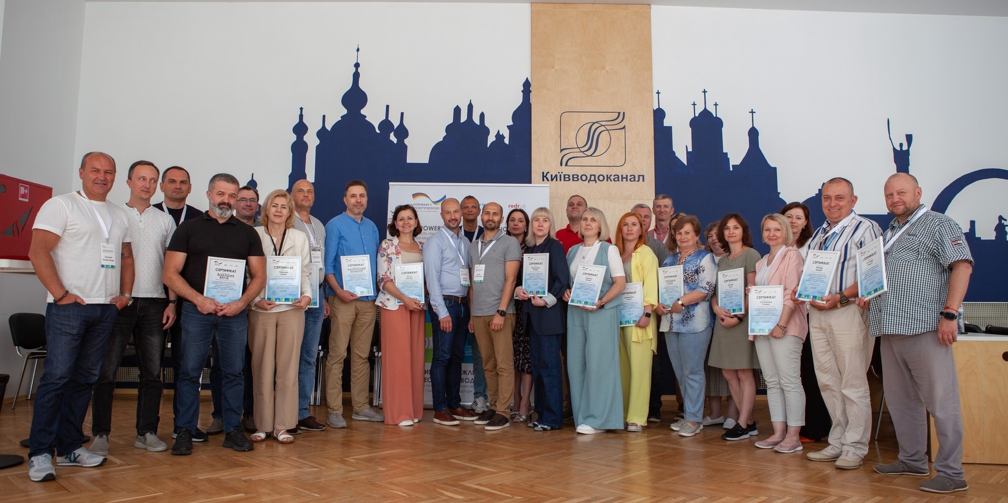 У Київводоканалі пройшли тренінги від ЮНІСЕФ та WASH Cluster